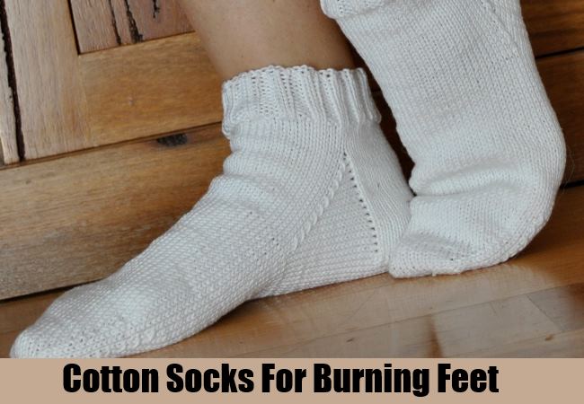 What can help soothe burning feet?