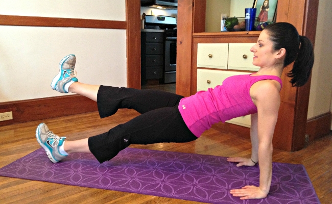 Reverse Plank Hover Reverse Plank Hover
