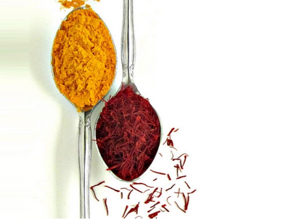 Turmeric and Saffron