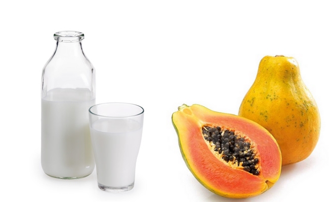 Papaya and Milk Papaya and Milk