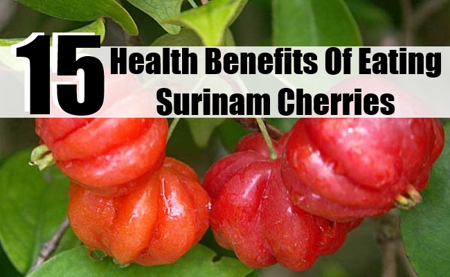 Health Benefits Of Eating Surinam Cherries