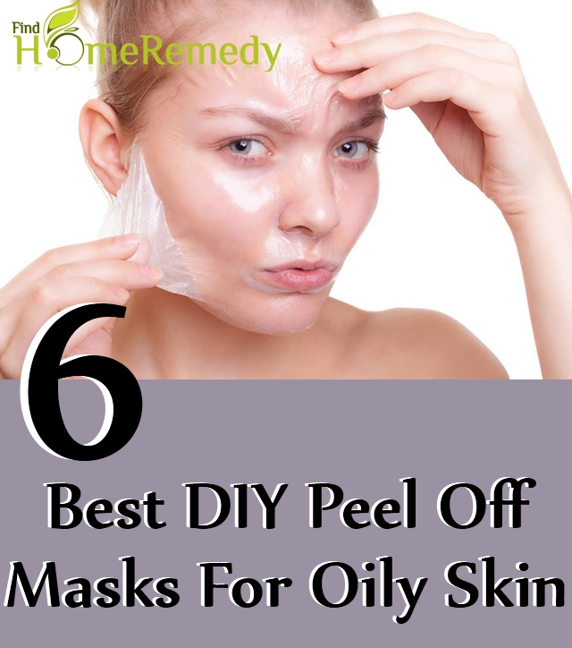 DIY Peel Off Masks For Oily Skin