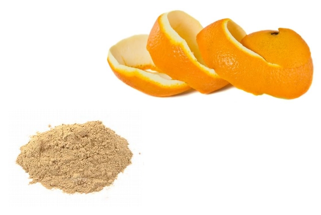 Orange Peels With Sandalwood Paste Orange Peels With Sandalwood Paste