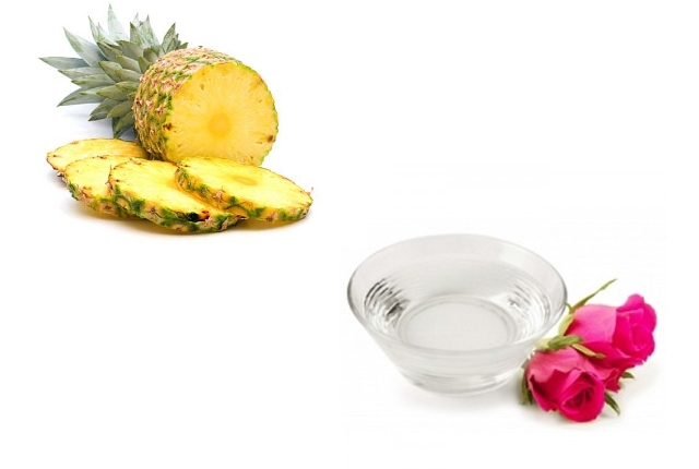Rose Water And Pineapple: