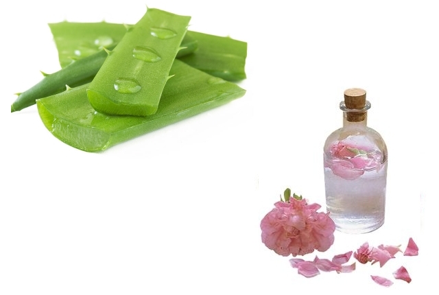 Aloe Vera Gel Rose Water For All The Skin Types Aloe Vera Gel Rose Water For All The Skin Types