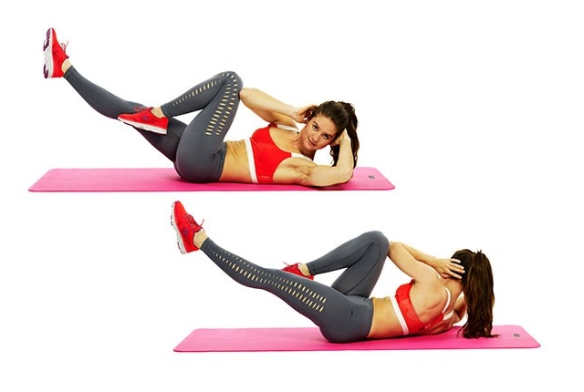 Bicycle Crunches Bicycle Crunches