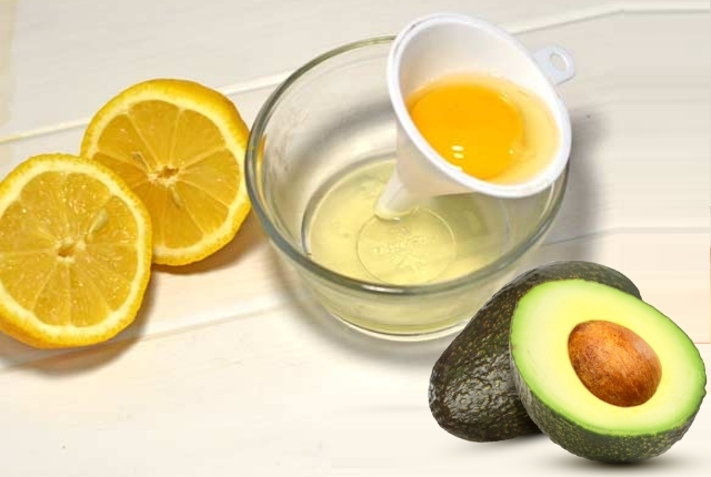 Egg White, Lime Juice, And Avocado Egg White, Lime Juice, And Avocado
