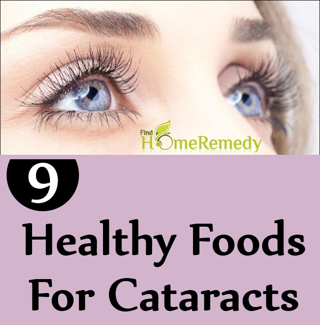 Healthy Foods For Cataracts