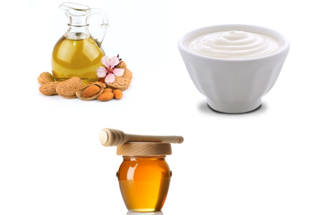 Honey, Almond Oil, And Yogurt Honey, Almond Oil, And Yogurt