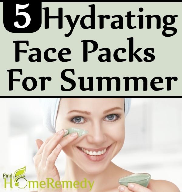 5 Hydrating Face Packs For Summer 5 Hydrating Face Packs For Summer