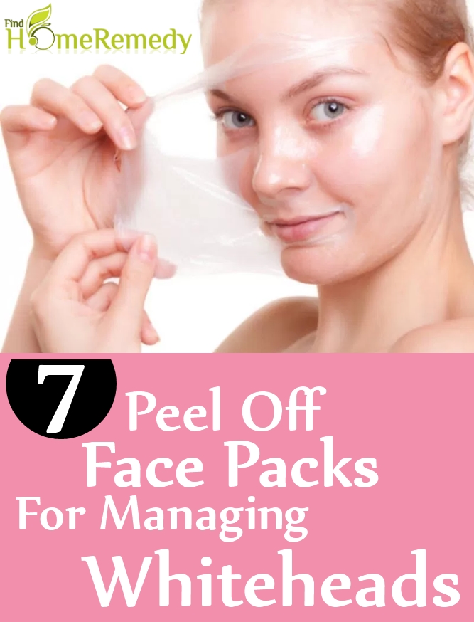 Peel Off Face Packs For Managing Whiteheads Peel Off Face Packs For Managing Whiteheads
