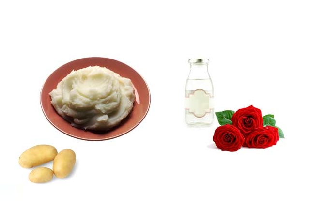 Potato And Rose Water Bleach Potato And Rose Water Bleach