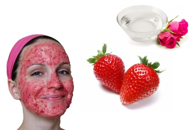 Rosewater With Strawberry Rosewater With Strawberry