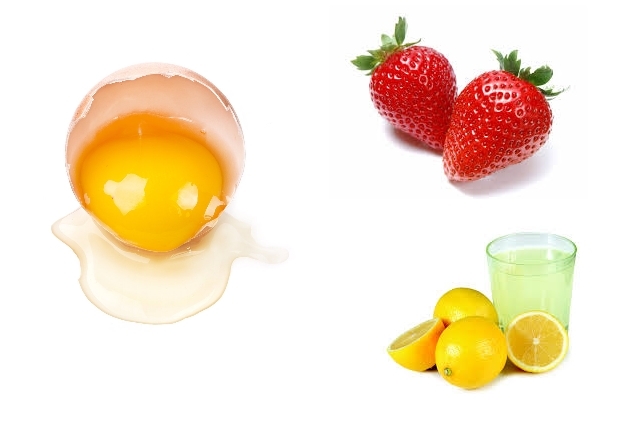 Strawberry, Lemon Juice, And Egg White Strawberry, Lemon Juice, And Egg White
