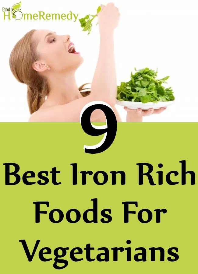 Iron Rich Foods For Vegetarians