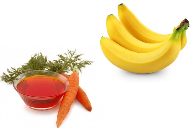 Carrot Oil And Banana Hair Mask