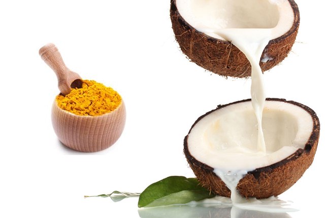 Coconut Milk And Turmeric For Skin Brightening