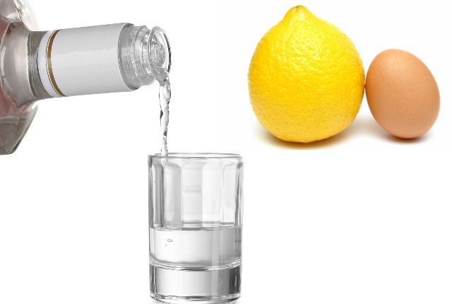Egg Lemon Juice And Vodka Shampoo