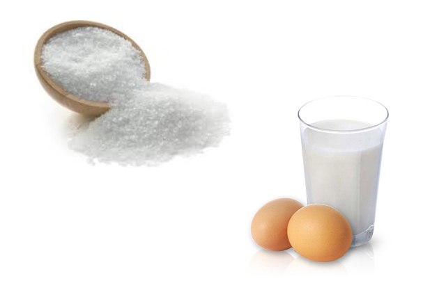 Epsom Salt, Milk, And Egg