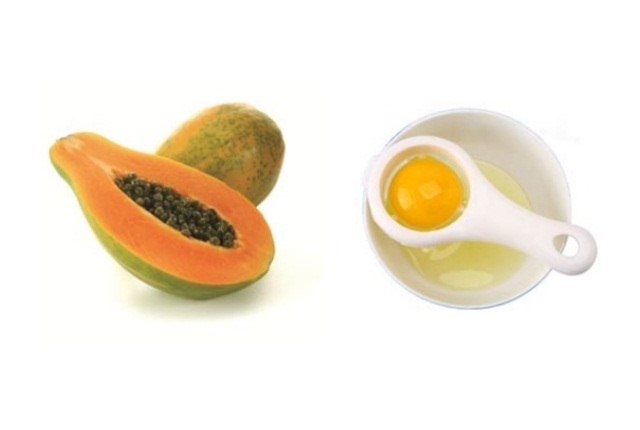 Papaya With Egg White