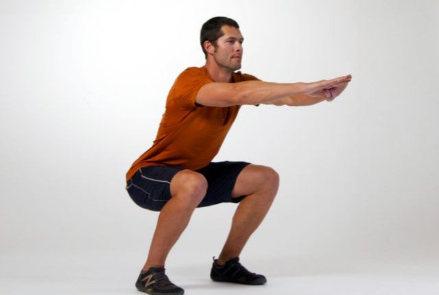 Squat Hold And Pulse