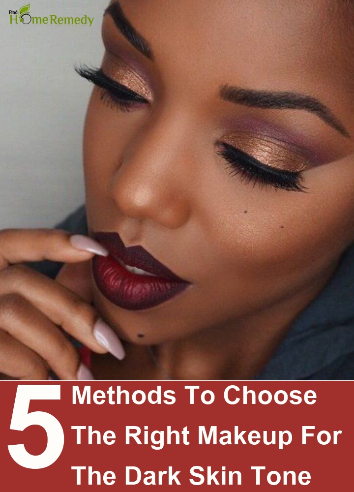Choose The Right Makeup For The Dark Skin Tone