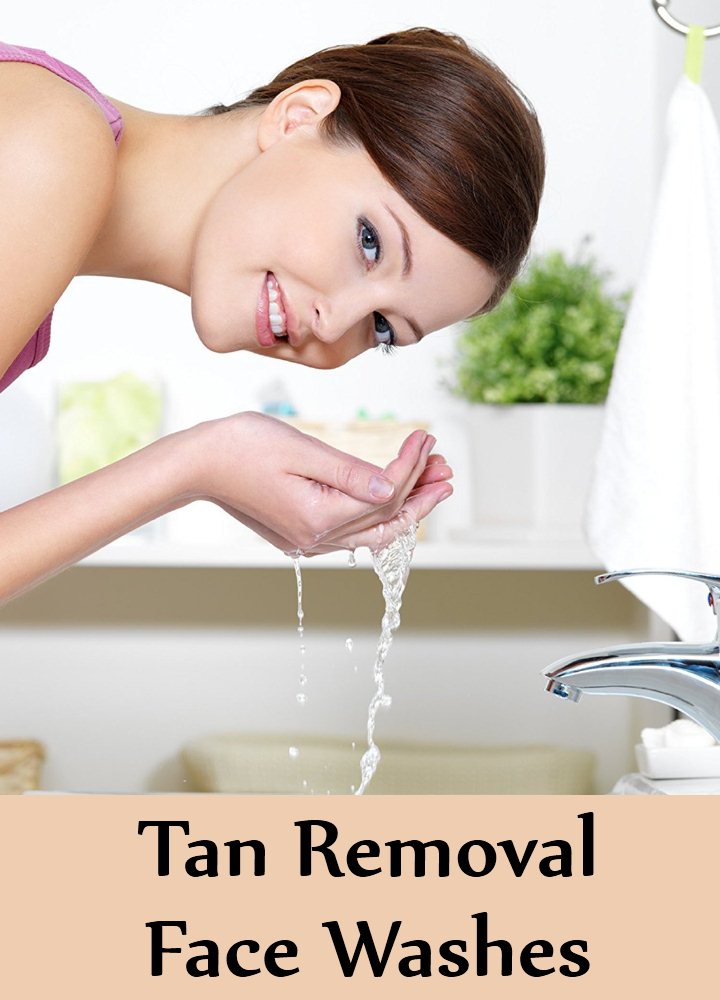 Tan Removal Face Washes