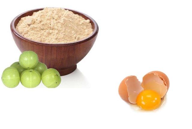 Indian Gooseberry Powder And Egg Pack