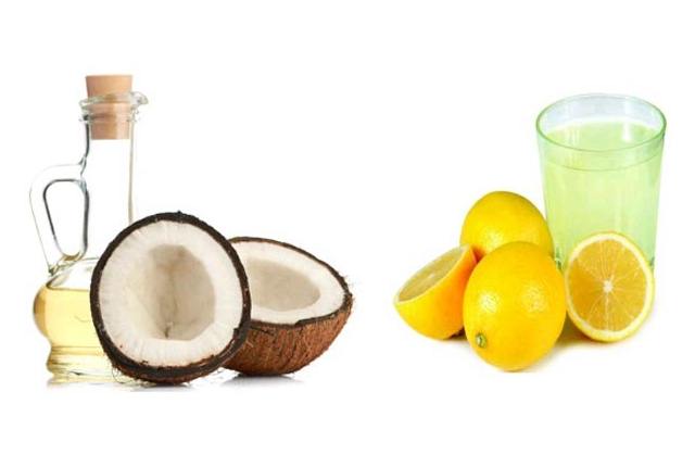Coconut Oil And Lemon Juice